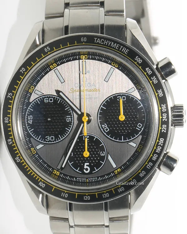 Omega Speedmaster Racing 40MM Grey Dial Steel Bracelet (326.30.40.50.06.001)