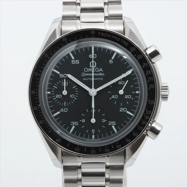 Omega Speedmaster Reduced 39MM Black Dial Steel Bracelet (3510.50.00)