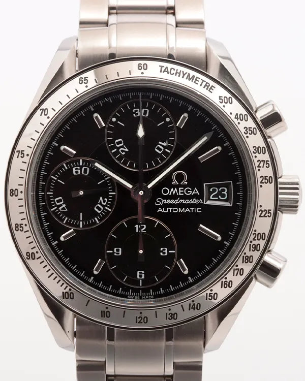Omega Speedmaster Reduced 39MM Black Dial Steel Bracelet (3513.50.00)