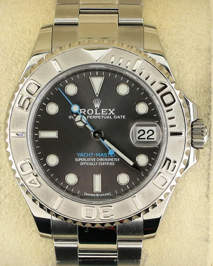 Rolex Yacht-Master 37MM Rhodium Dial Oyster Bracelet (268622)