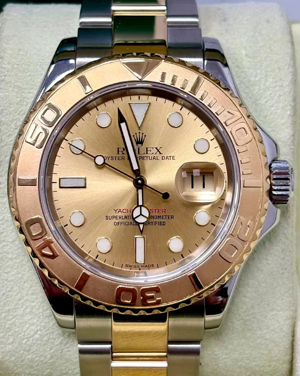 Rolex Yacht-Master 40MM Champagne Dial Two-Tone Oyster Bracelet (16623)