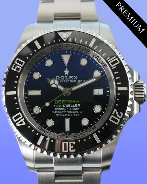 2023 Rolex Sea-Dweller Deepsea "James Cameron" 44MM Blue Dial Oyster Bracelet (136660)