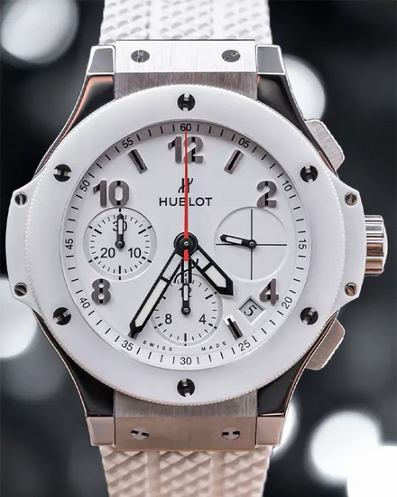 Hublot Big Bang 41MM White Dial Rubber Strap (342.SE.230.RW)