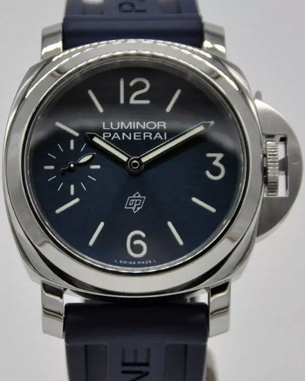 2021 Panerai Luminor Blu Mare 44MM Blue Dial Rubber Strap (PAM01085)