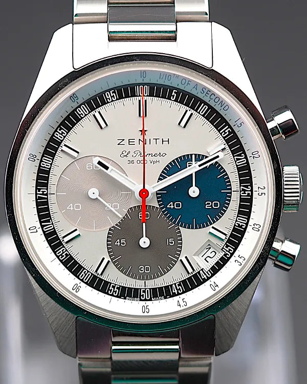 2023 Zenith Chronomaster 38MM White Dial Steel Bracelet (03.3200.3600/69.M3200)