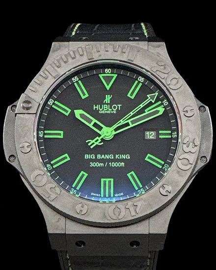 Hublot Big Bang King L.E. 48MM Black Dial Leather Strap (322.CI.1190.GR.ABG11)