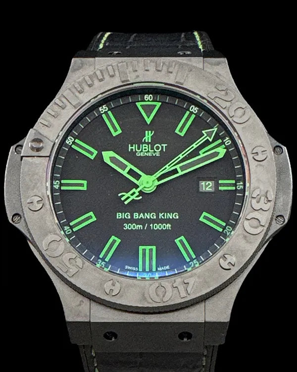 Hublot Big Bang King L.E. 48MM Black Dial Leather Strap (322.CI.1190.GR.ABG11)