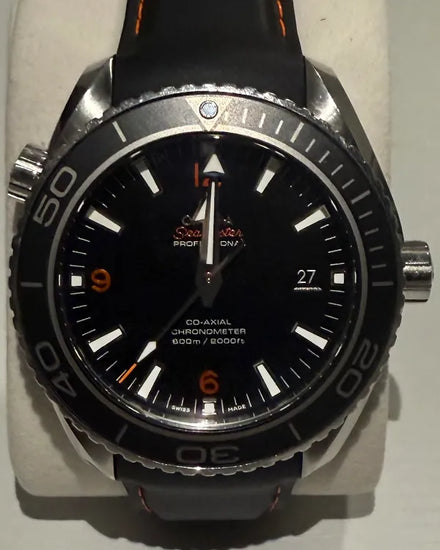 Omega Seamaster Planet Ocean 600M 45.5MM Black Dial Rubber Strap (232.32.46.21.01.005)