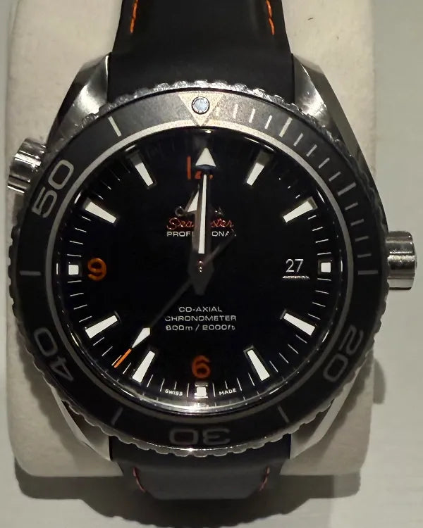Omega Seamaster Planet Ocean 600M 45.5MM Black Dial Rubber Strap (232.32.46.21.01.005)