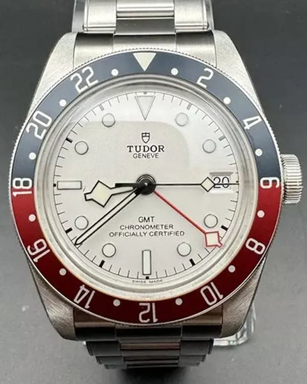 2024 Tudor Black Bay GMT "Pepsi" 41MM White Dial Steel Bracelet (79830RB)