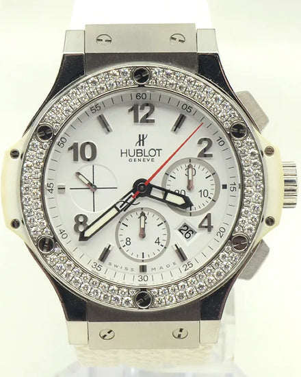 Hublot Big Bang 44MM White Dial Rubber Strap (301.SE.230.RW.114)