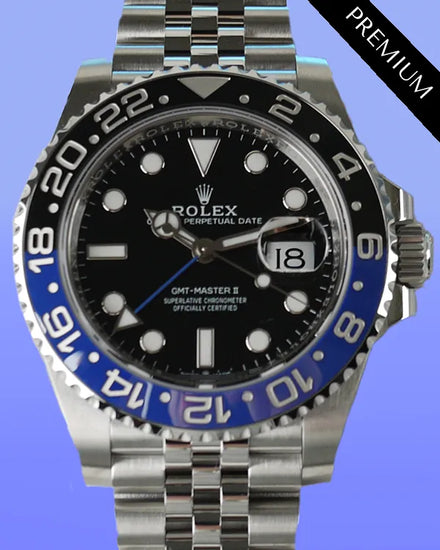 2024 Rolex GMT-Master II "Batgirl" 40MM Black Dial Jubilee Bracelet (126710BLNR)