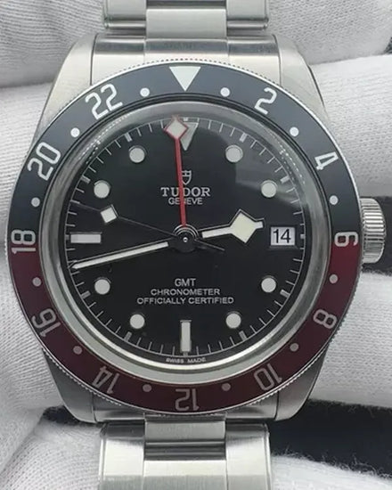 2023 Tudor Black Bay GMT "Pepsi" 41MM Black Dial Steel Bracelet (79830RB)