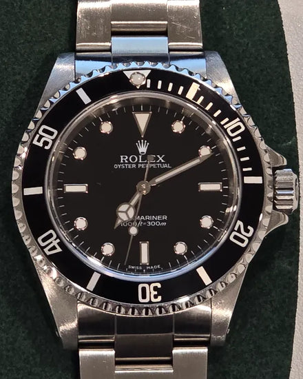 Rolex Submariner No-Date 40MM Black Dial Oyster Bracelet (14060M)