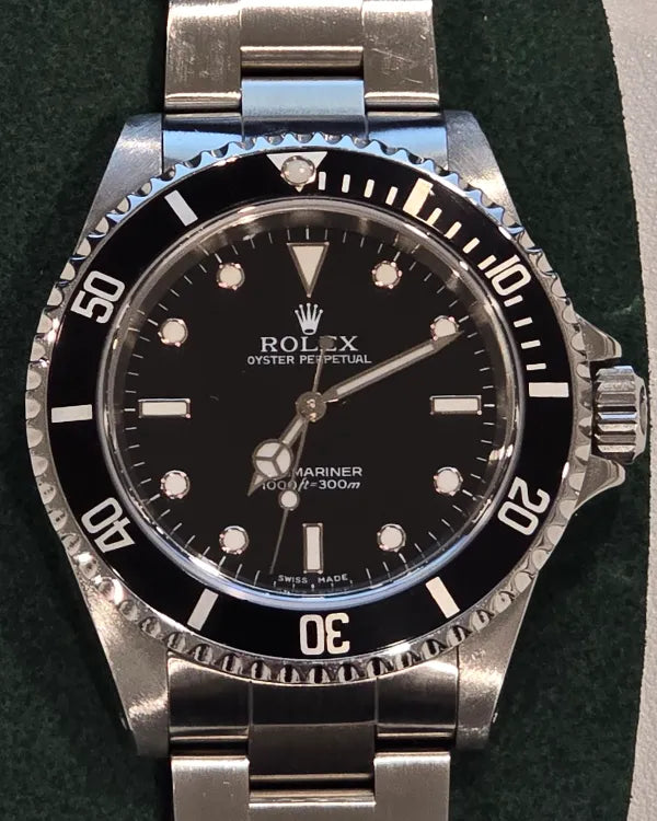 Rolex Submariner No-Date 40MM Black Dial Oyster Bracelet (14060M)