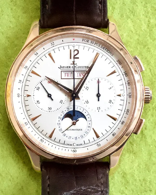 Jaeger-LeCoultre Master Control 40MM Silver Dial Leather Strap (Q4132520)