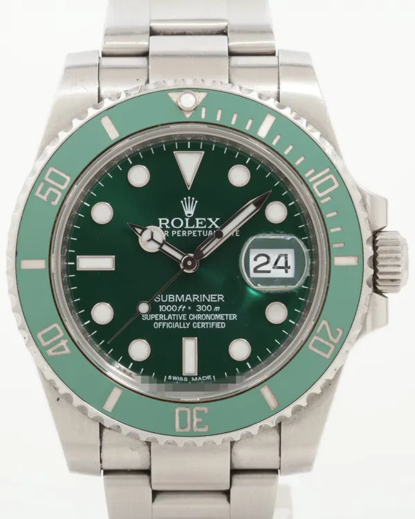 Rolex Submariner Date “Hulk” 40MM Green Dial Oyster Bracelet (116610LV)