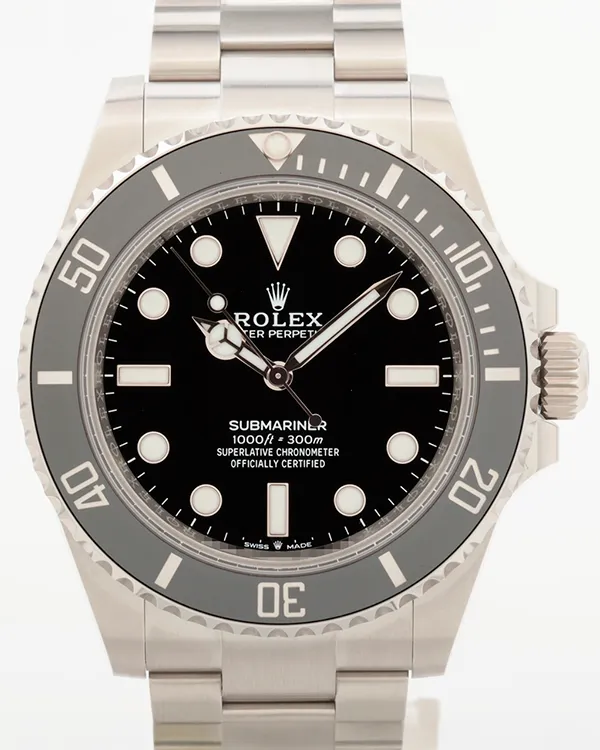 Rolex Submariner No-Date 41MM Black Dial Oyster Bracelet (124060)