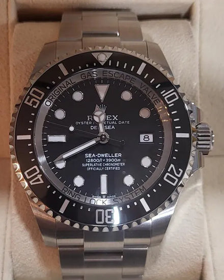 2024 Rolex Sea-Dweller Deepsea 44MM Black Dial Oyster Bracelet (136660)