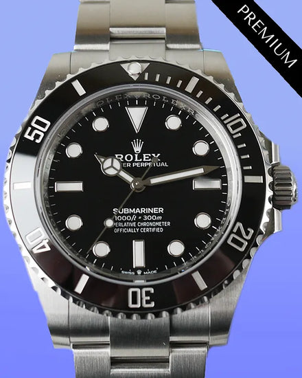 2024 Rolex Submariner No-Date 41MM Black Dial Oyster Bracelet (124060)