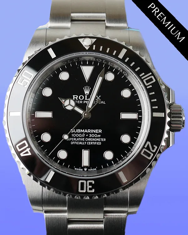 2024 Rolex Submariner No-Date 41MM Black Dial Oyster Bracelet (124060)