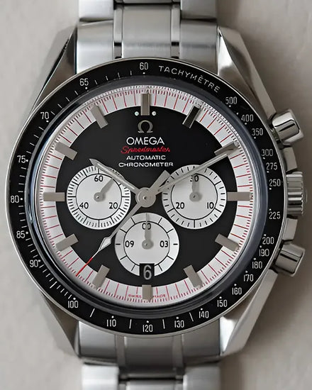 2005 Omega Speedmaster "Schumacher Legend" 42MM Black Dial Steel Bracelet (3507.51.00)