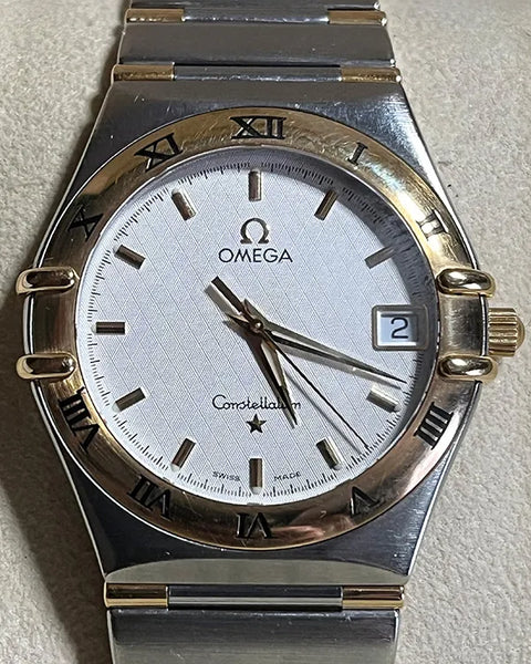 Omega Constellation 36MM White Dial Two-Tone Bracelet (1552/862