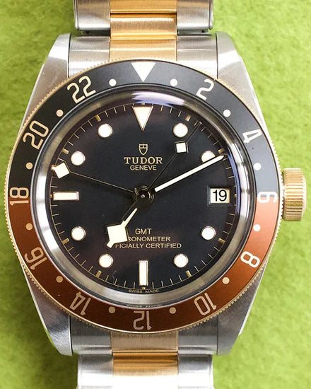 2023 Tudor Black Bay GMT 41MM Black Dial Two-Tone Bracelet (79833MN)