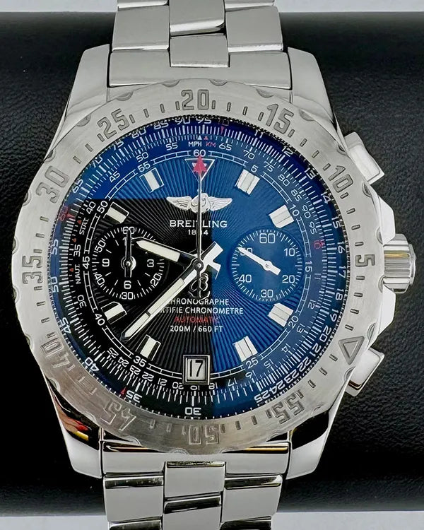 No Reserve - 2017 Breitling Colt Skyracer 43.5MM Black Dial Steel Bracelet (A2736223/B823)