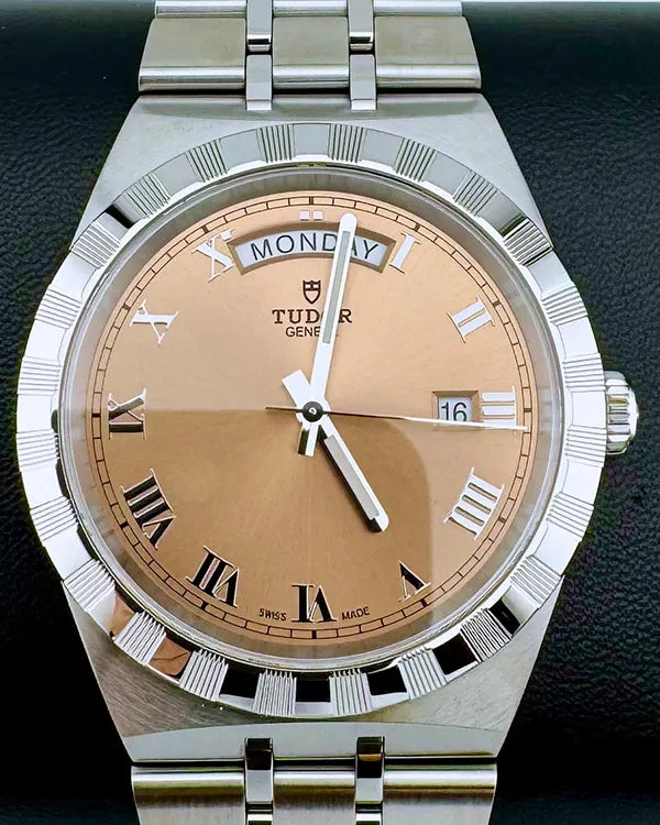 No Reserve - 2024 Tudor Royal 41MM Pink Dial Steel Bracelet (28600)