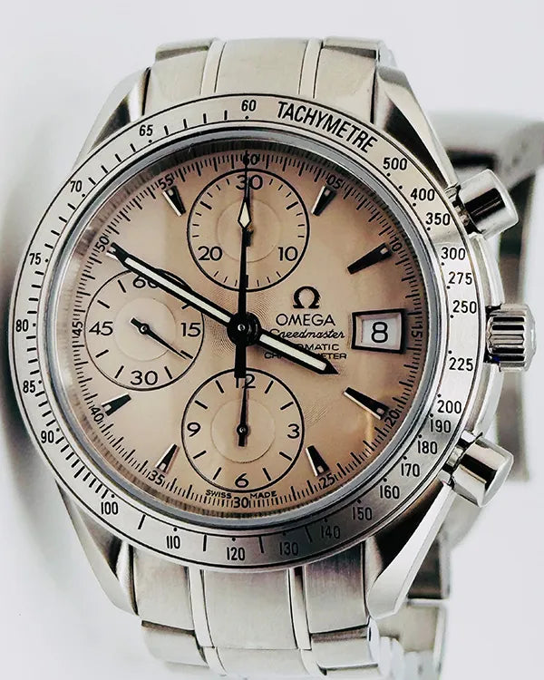 2014 Omega Speedmaster Date 40MM Silver Dial Steel Bracelet (3211.30.00)