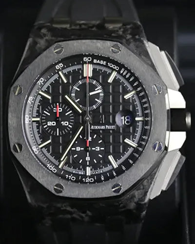 2014 Audemars Piguet Royal Oak Offshore 44MM Black Dial Rubber Strap (26400AU.OO.A002CA.01)