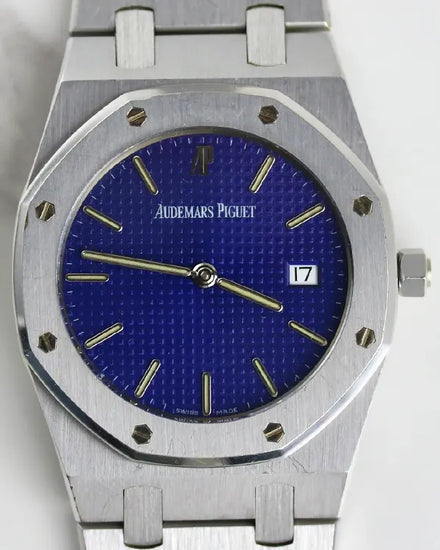 Audemars Piguet Royal Oak Offshore 33MM Quartz Blue Dial White Gold Bracelet (56175BC)