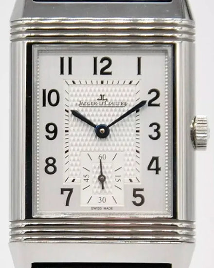2018 Jaeger-LeCoultre Reverso Classique 42.9MM Silver Dial Leather Strap (Q2438520)
