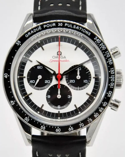 2021 Omega Speedmaster Professional Moonwatch Anniversary Series L.E. 39.7MM Silver Dial Leather Strap (311.32.40.30.02.001)