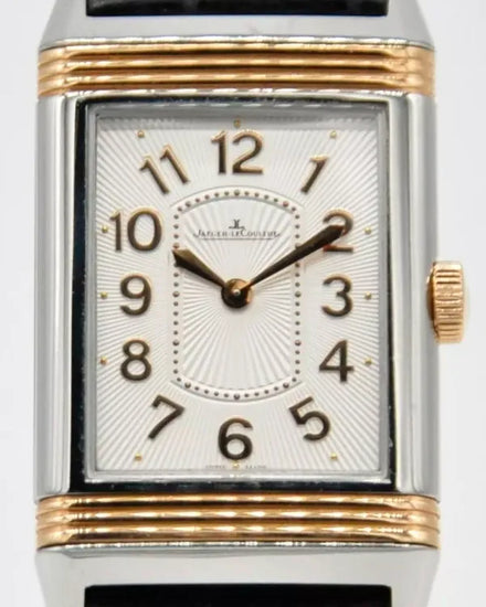 Jaeger-LeCoultre Reverso Grande Lady Ultra Thin 24MM Quartz Silver Dial Leather Strap (Q3204422)