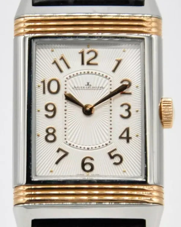 Jaeger-LeCoultre Reverso Grande Lady Ultra Thin 24MM Quartz Silver Dial Leather Strap (Q3204422)