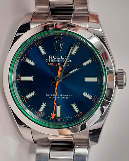2024 Rolex Milgauss 40MM Blue Dial Oyster Bracelet (116400GV)