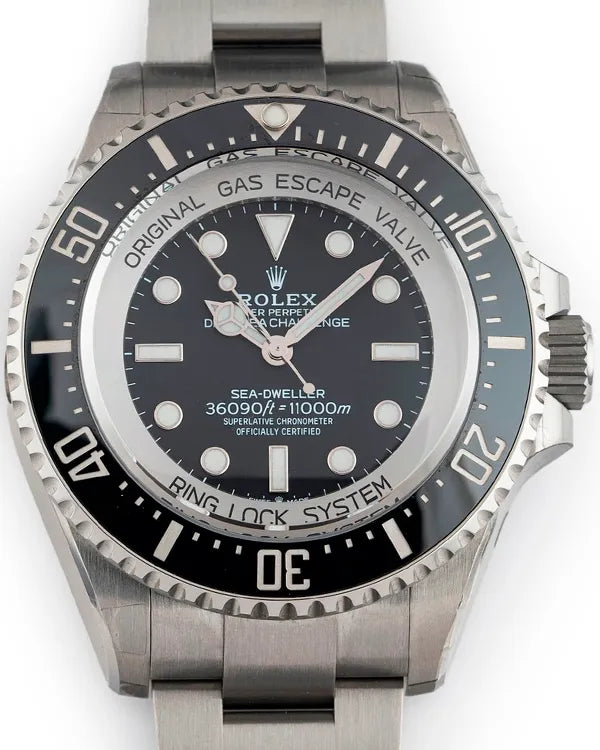 2022 Rolex Sea-Dweller Deepsea Challenge 50MM Black Dial Titanium Bracelet (126067)