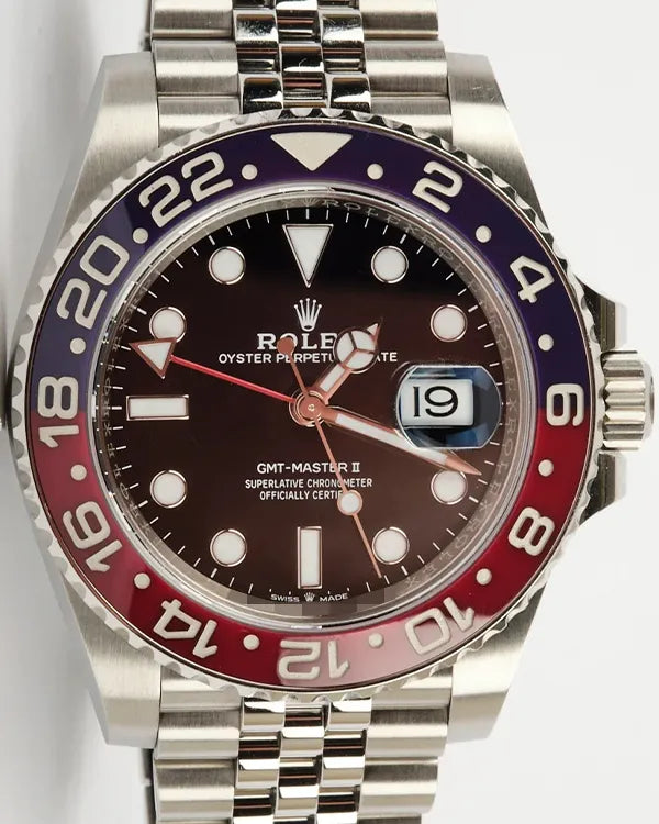 2020 Rolex GMT-Master II "Pepsi" 40MM Black Dial Jubilee Bracelet (126710BLRO)