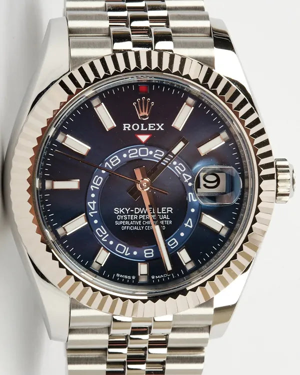 2024 Rolex Sky-Dweller 42MM Blue Dial Jubilee Bracelet (336934)