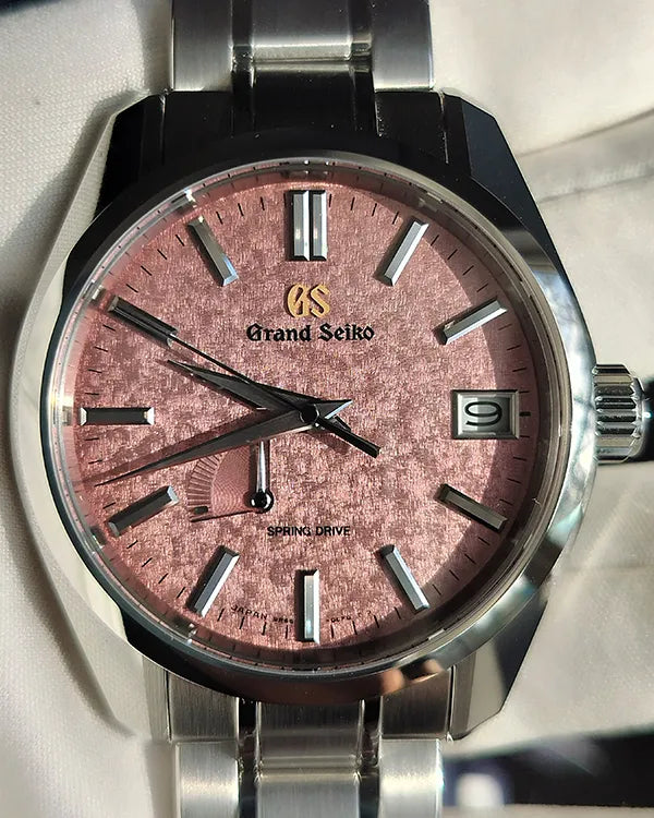 2024 Grand Seiko Heritage Collection L.E. 40MM Pink Dial Steel Bracelet (SBGA509G)