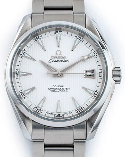2011 Omega Seamaster Aqua Terra 41.5MM White Dial Steel Bracelet (231.10.42.21.02.001)