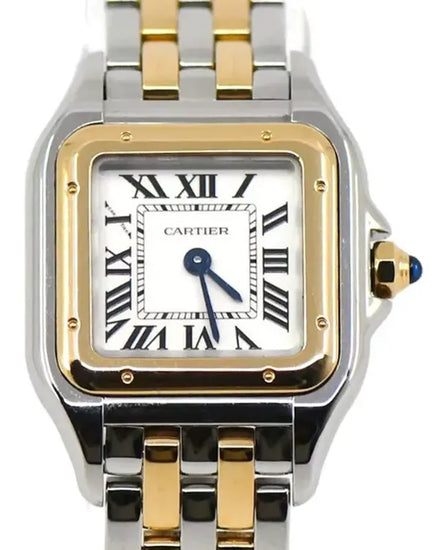 2023 Cartier Panthère De Cartier 22MM Quartz Silver Dial Two-Tone Bracelet (W2PN0006)