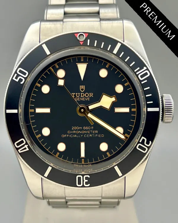 No Reserve - 2018 Tudor Black Bay 41MM Black Dial Steel Bracelet (79230N)