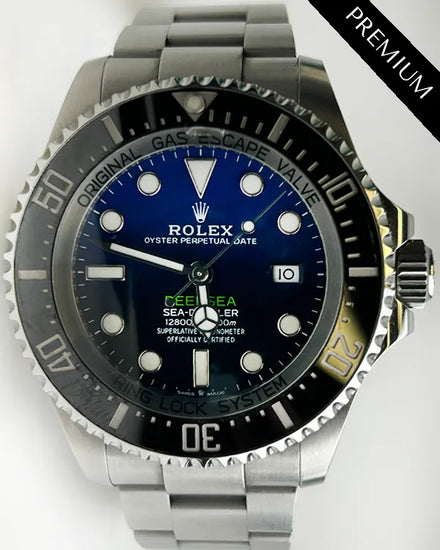 2021 Rolex Sea-Dweller Deepsea "James Cameron" 44MM Blue Dial Oyster Bracelet (126660)