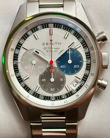 2023 Zenith Chronomaster Original 38MM White Dial Steel Bracelet (03.3200.3600/69.M3200)