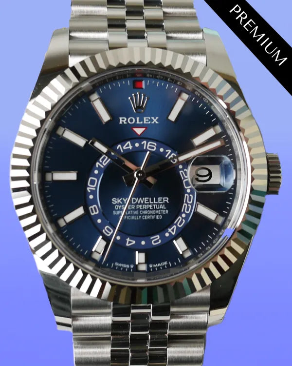 2024 Rolex Sky-Dweller 42MM Blue Dial Jubilee Bracelet (336934)