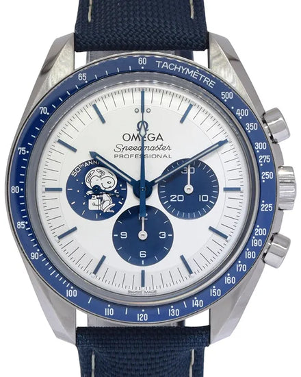 2020 Omega Speedmaster Anniversary Series “Silver Snoopy Award” 42MM Silver Dial Textile Strap (310.32.42.50.02.001)