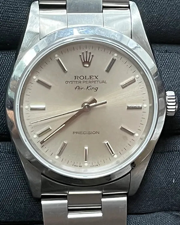 Rolex Air-King 34MM Silver Dial Oyster Bracelet (14000)